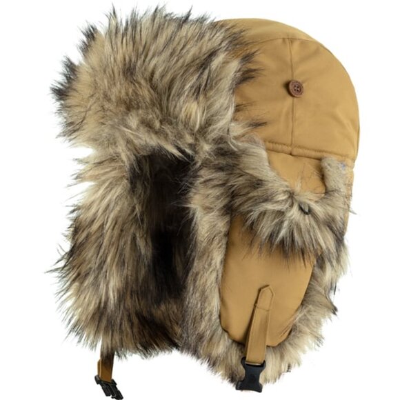 FjallravenNordic Heater Hat in Buckwheat Brown Unisex Size Small